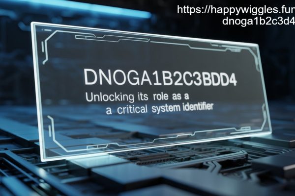 Unlocking the Secrets of Dnoga1b2c3d4: A Deep Dive into Its Mysteries